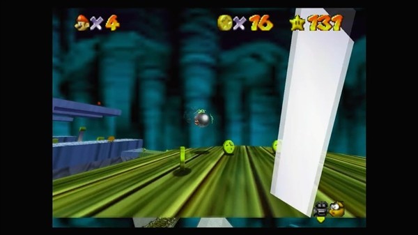 用第一人称玩《超级马里奥64》 玩起来晕晕的