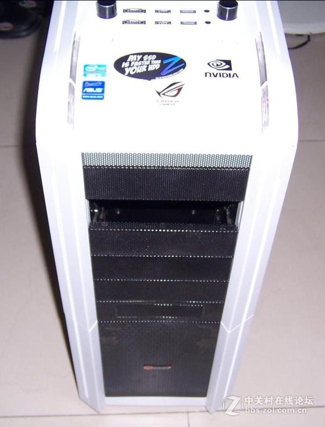 两个EVGA GTX480显卡，jonsbo乔思伯 u3全铝小机箱,游戏悍将巨无霸虎鲨大家伙