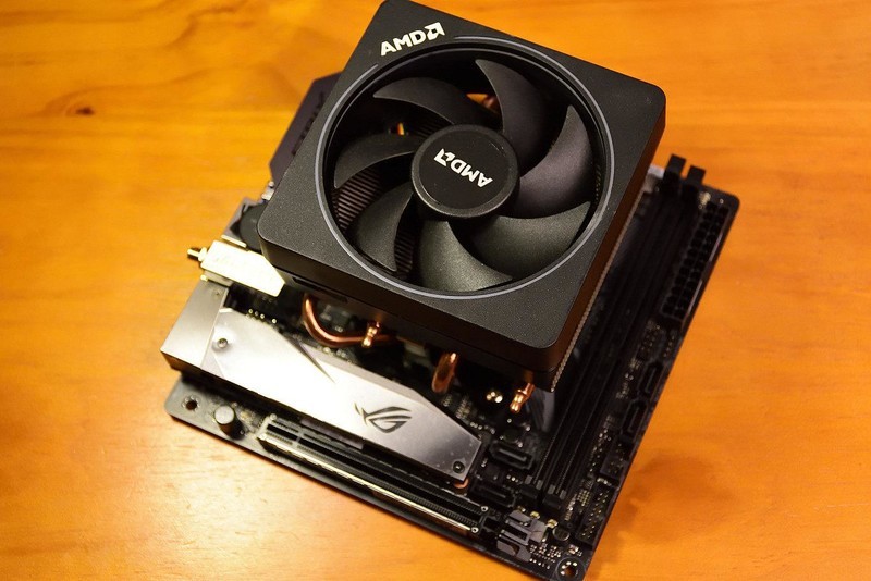 最强锐龙ITX主板ROG STRIX X370I GAMING 开箱测试