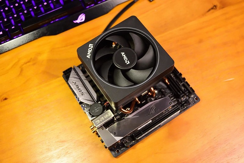 最强锐龙ITX主板ROG STRIX X370I GAMING 开箱测试