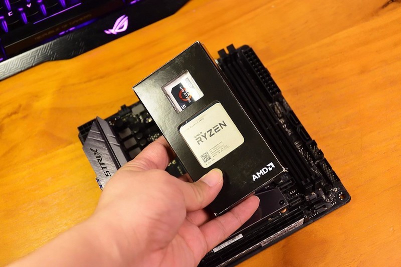 最强锐龙ITX主板ROG STRIX X370I GAMING 开箱测试