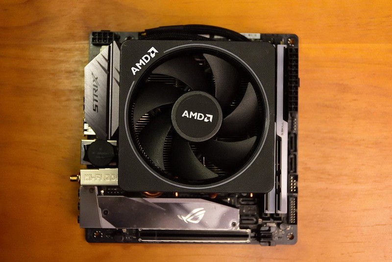 最强锐龙ITX主板ROG STRIX X370I GAMING 开箱测试