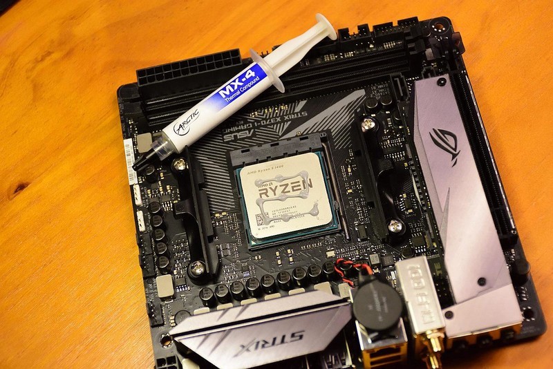 最强锐龙ITX主板ROG STRIX X370I GAMING 开箱测试