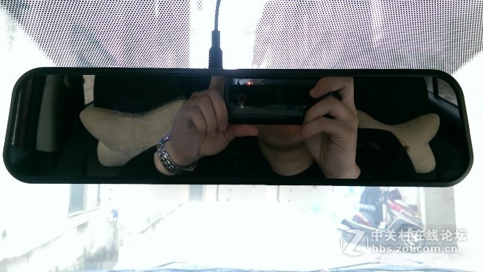 启辰安装凌度A928流媒体行车记录仪