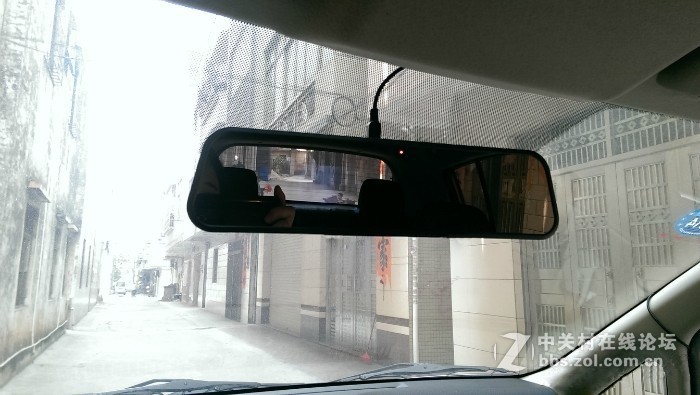 启辰安装凌度A928流媒体行车记录仪