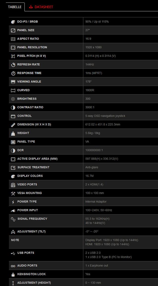 中端定位，微星 Optix MAG271CR 144Hz 曲面电竞显示器上手玩