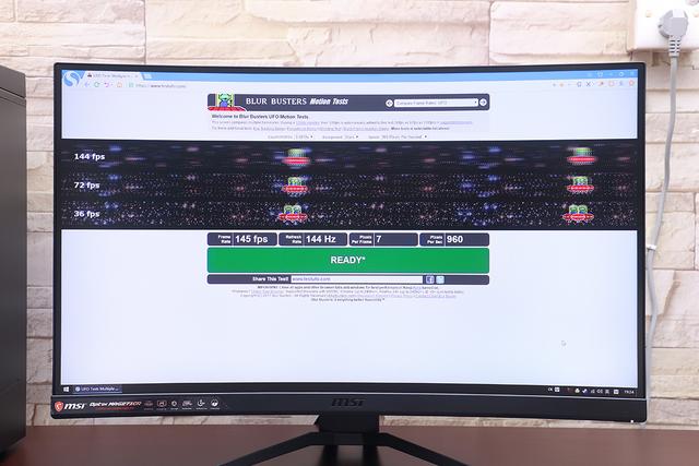 中端定位，微星 Optix MAG271CR 144Hz 曲面电竞显示器上手玩