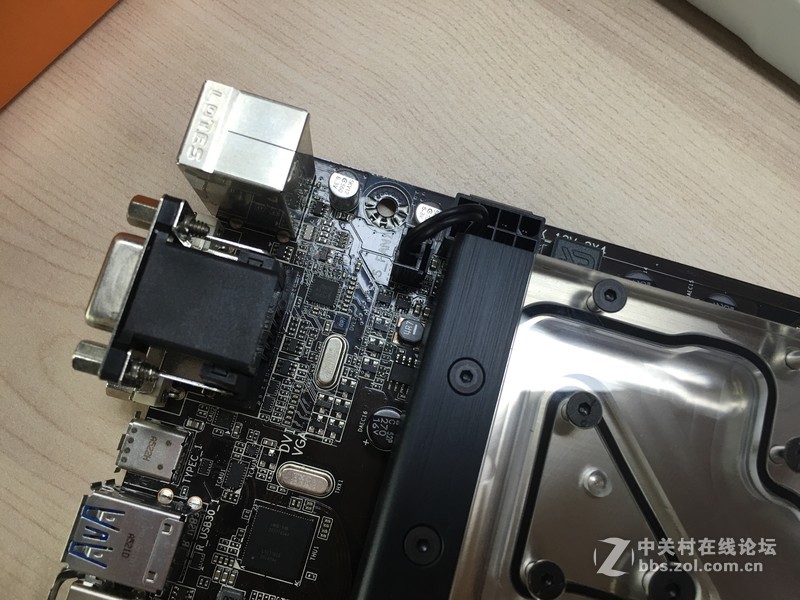 EK Z170X Gaming 3主板冷头开箱