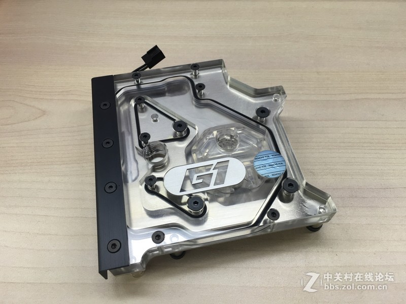 EK Z170X Gaming 3主板冷头开箱