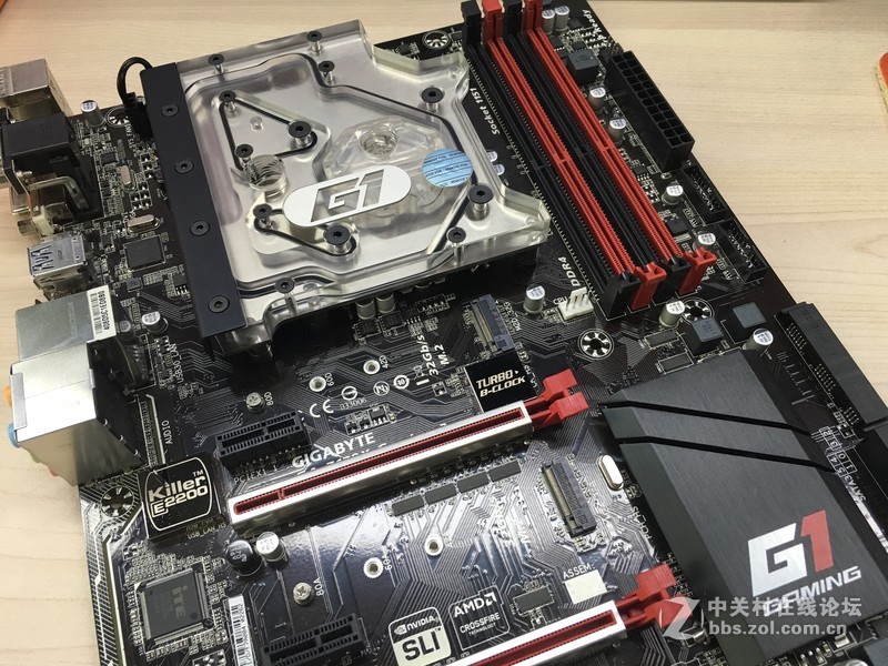 EK Z170X Gaming 3主板冷头开箱