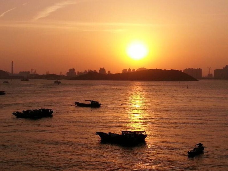 #ZOL国庆随手拍#夕阳西下，美景共享！