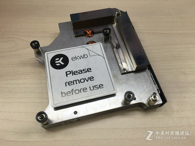 EK Z170X Gaming 3主板冷头开箱