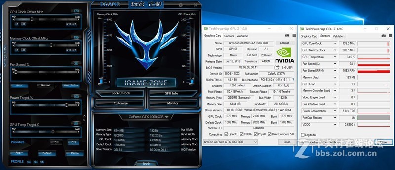 帕斯卡会降频？七彩虹iGame GTX1060烈焰战神U TOP显卡详细评测