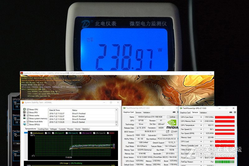 帕斯卡会降频？七彩虹iGame GTX1060烈焰战神U TOP显卡详细评测