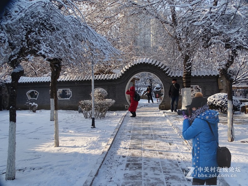 【雪后小华山】