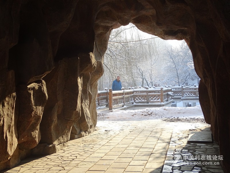 【雪后小华山】