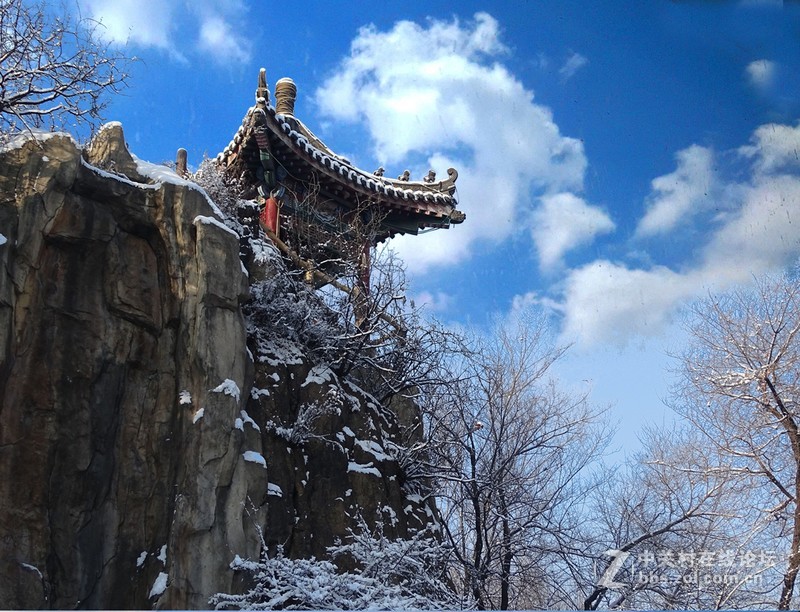 【雪后小华山】