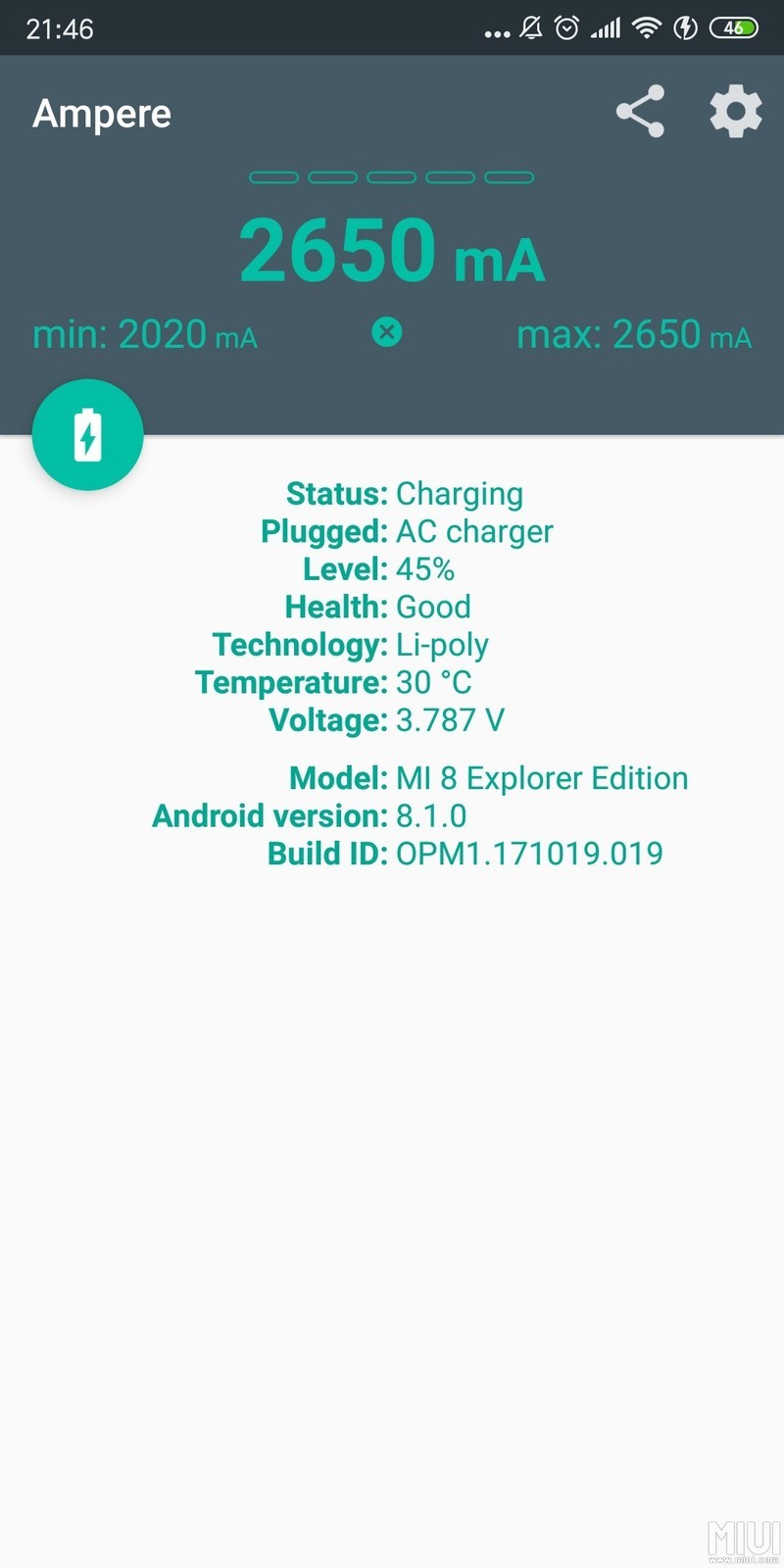 红米5p快充模块（2.6A稳定）8.11.23实测