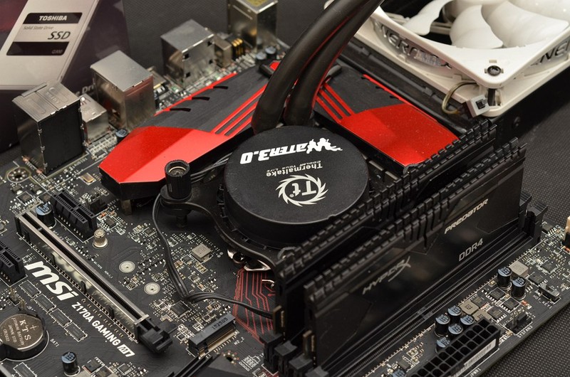 怎么滴也是芯片组旗舰~Z170+2颗东芝Q300 120G SSD玩RAID