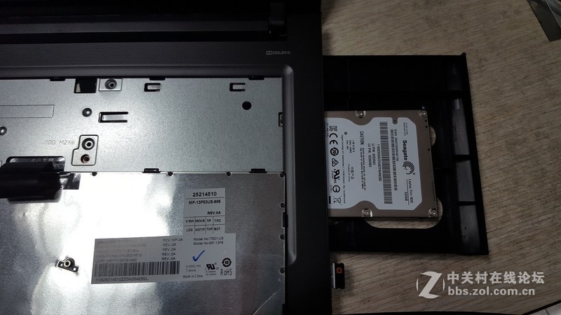 小新300加装固态硬盘