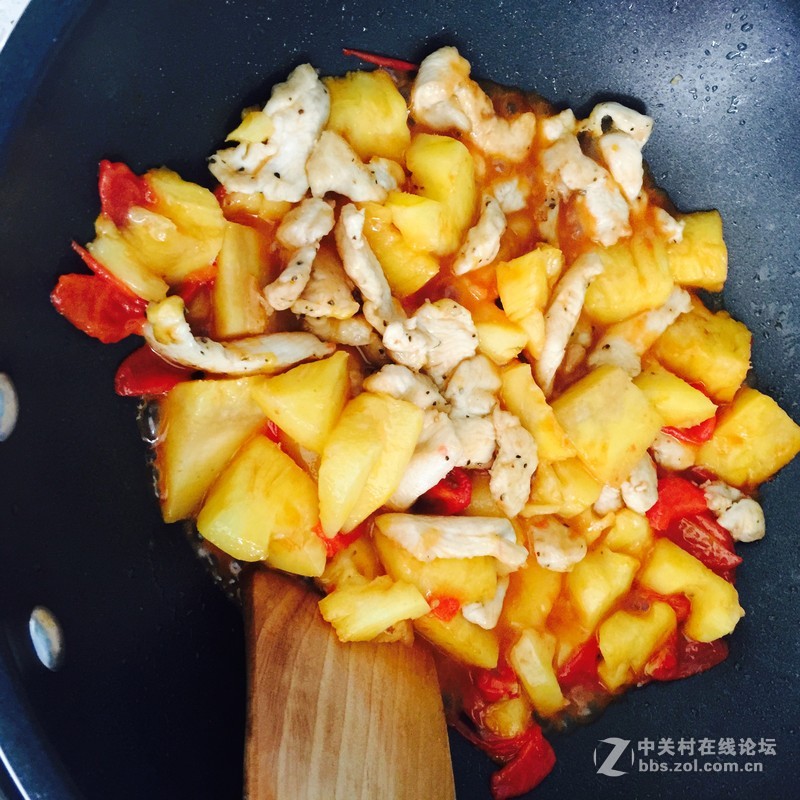 周末食谱--菠萝古老鸡