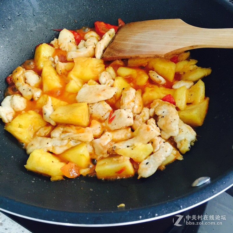 周末食谱--菠萝古老鸡