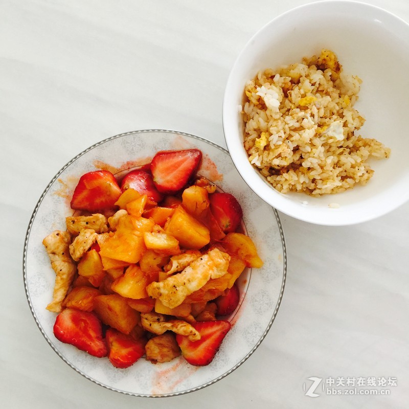 周末食谱--菠萝古老鸡