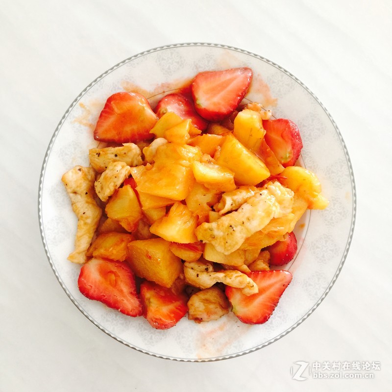 周末食谱--菠萝古老鸡