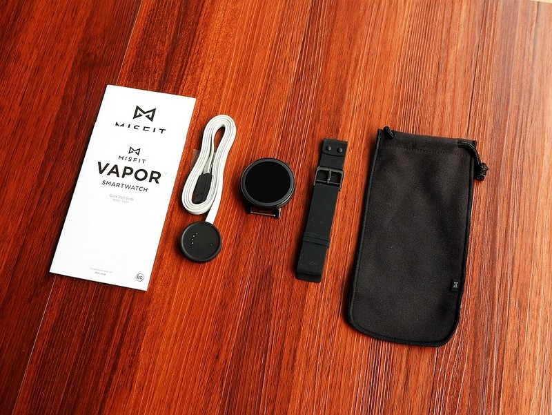 离线播放音乐 心率测试50米防水 Misfit Vapor运动智能表体验