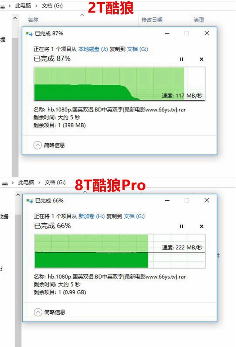 盘纳千G，有容乃大—希捷8T酷狼Pro vs 2T酷狼