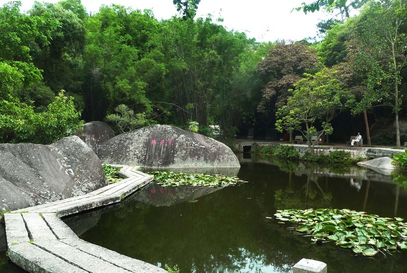 廈門園林植物園萬石湖