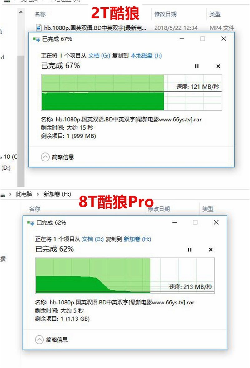 盘纳千G，有容乃大—希捷8T酷狼Pro vs 2T酷狼