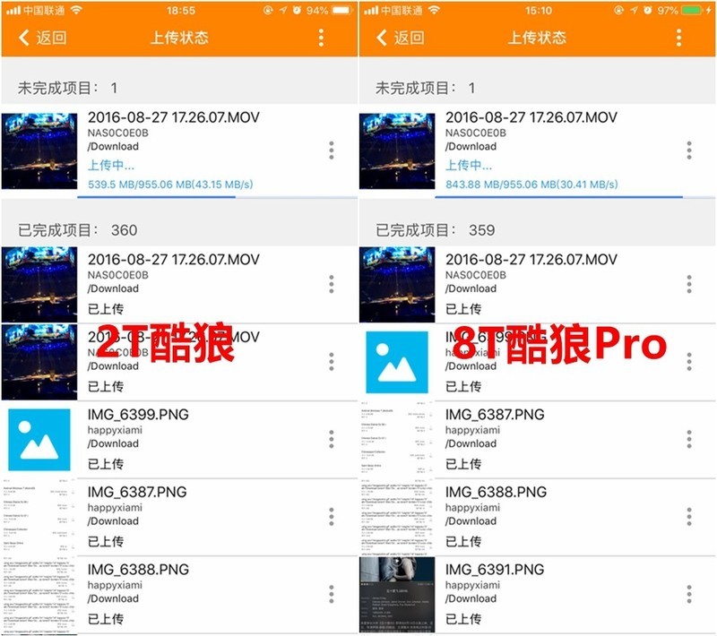 盘纳千G，有容乃大—希捷8T酷狼Pro vs 2T酷狼