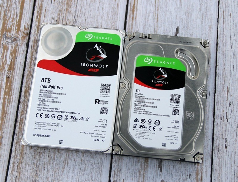 盘纳千G，有容乃大—希捷8T酷狼Pro vs 2T酷狼