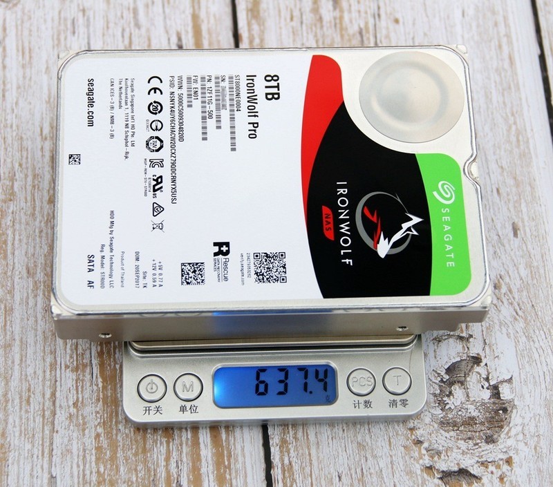 盘纳千G，有容乃大—希捷8T酷狼Pro vs 2T酷狼