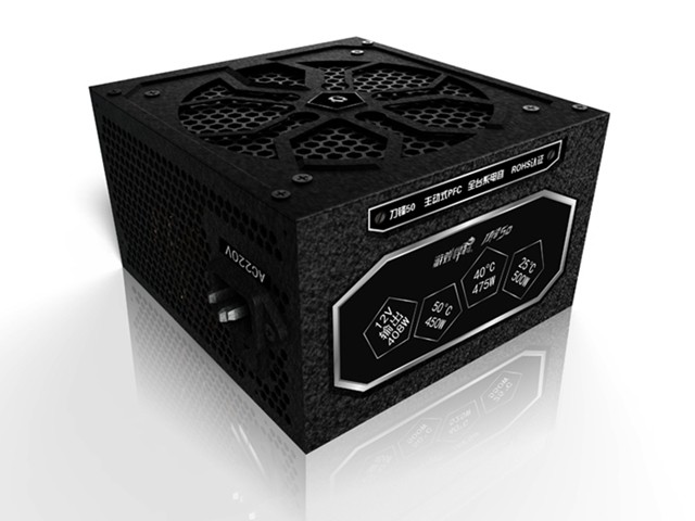 适合GTX1070 游戏悍将刀锋AK450电源