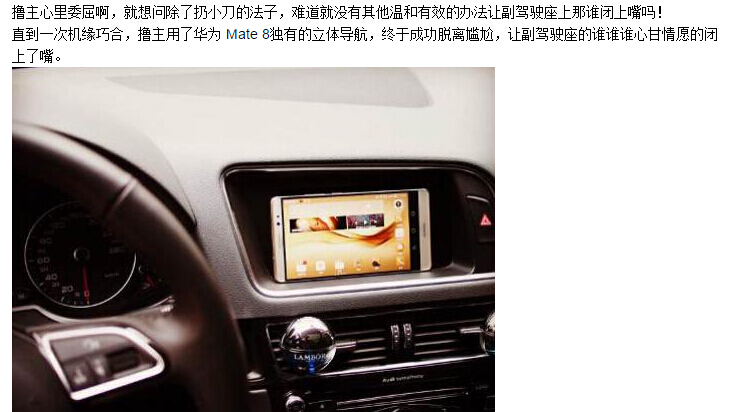 副驾上的那谁，可以闭嘴了