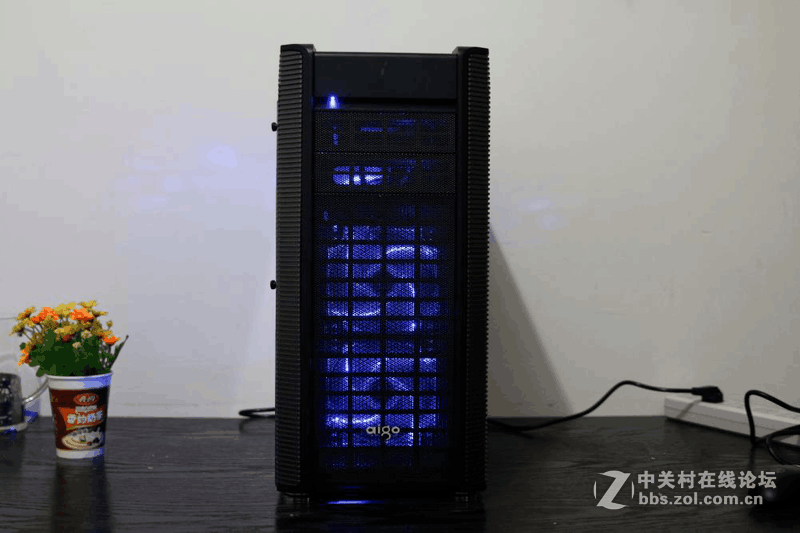 #机箱#全侧透分体式有容：aigo爱国者发现机箱装机体验