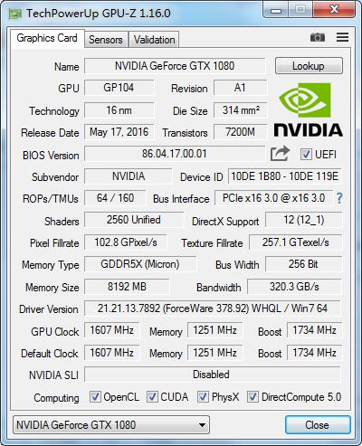 肥猫家 玩家定制版GTX1080开箱评测。