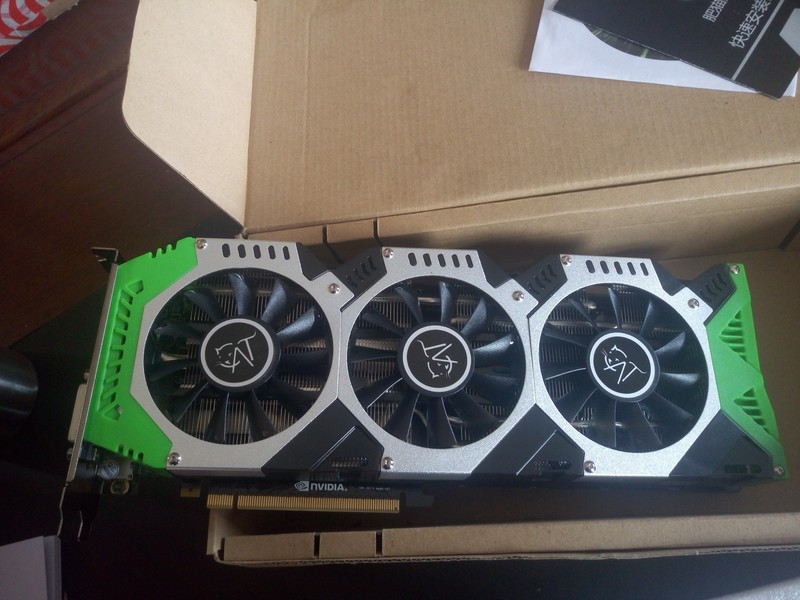 肥猫家 玩家定制版GTX1080开箱评测。
