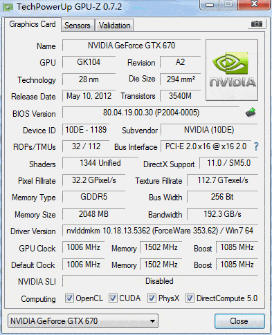 求助，GTX670 与 GTX760 能不能组SLI