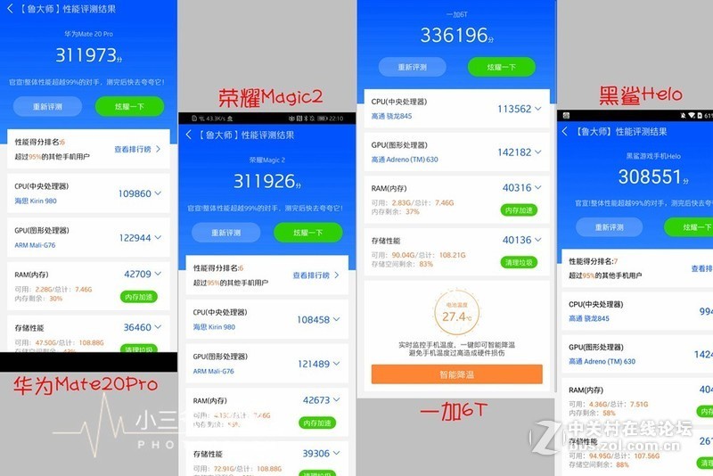 【小三爷出品】西装暴徒、性能怪兽-一加6T全面评测（含对比）