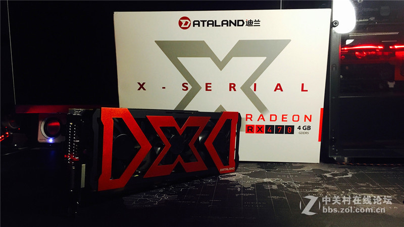 迪兰 Radeon RX470 4G X-Serial | 简测
