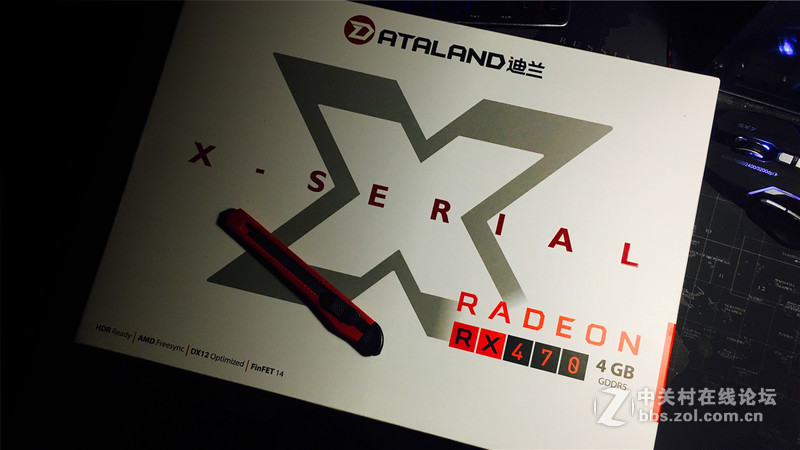 迪兰 Radeon RX470 4G X-Serial | 简测