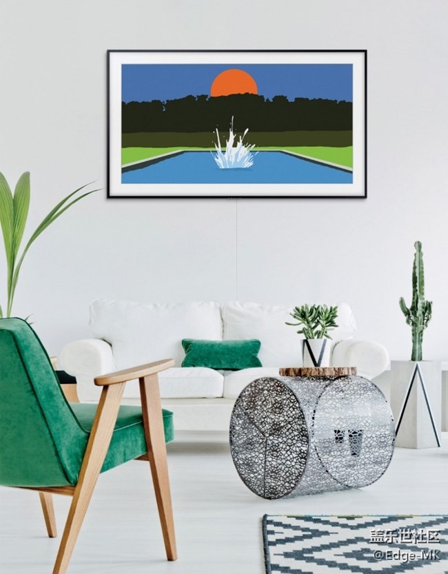 美如画 星空体育平台The Frame电视登陆伦敦设计节