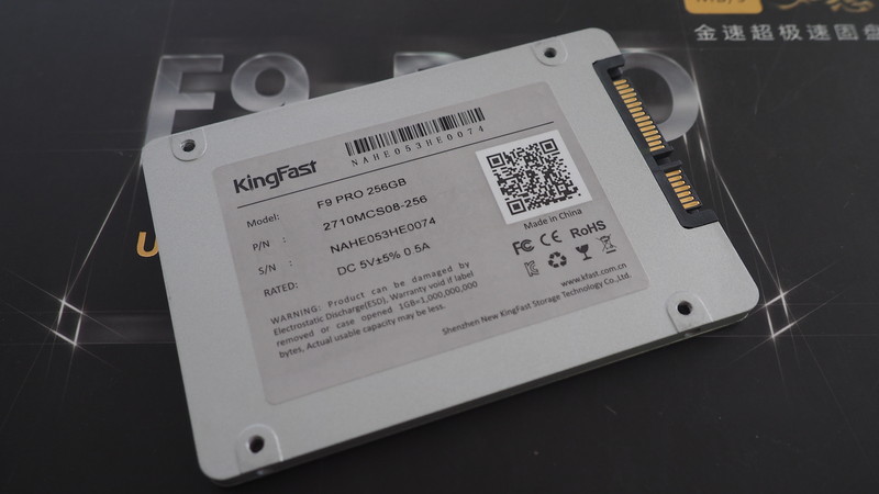 #金速F9 PRO 256G SSD众筹试用# 开箱初见，SSD中的美男子