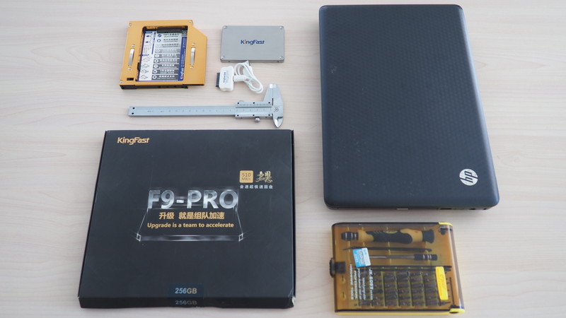 #金速F9 PRO 256G SSD众筹试用# 开箱初见，SSD中的美男子