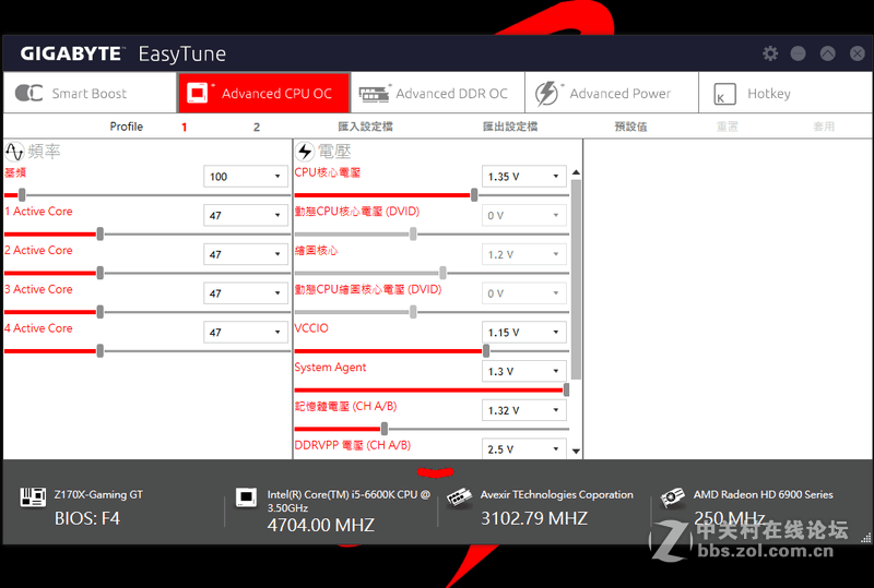 GIGABYTE Z170X-Gaming GT搭载6600K超频解析