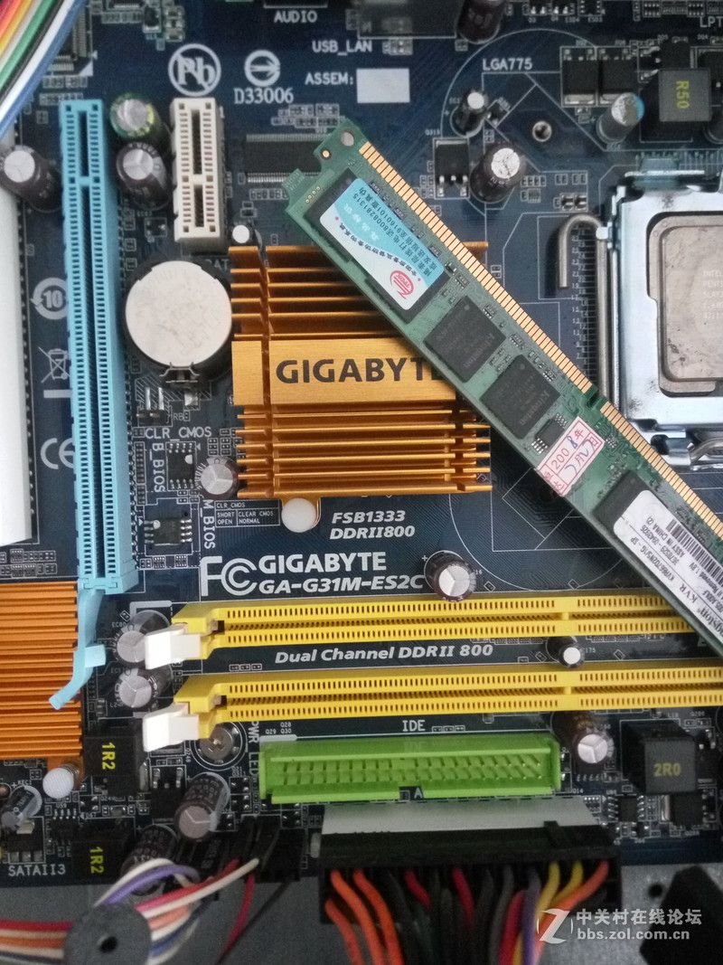 出 技嘉 GA-G31M-ES2C主板