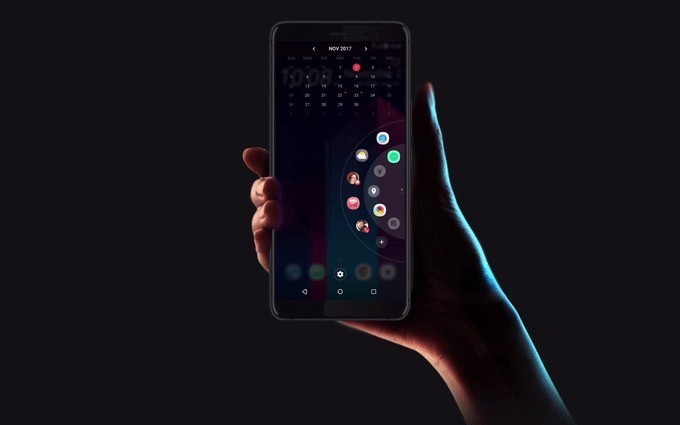 HTC U11+官方渲染图曝光 炫酷半透明后壳